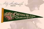 Andy's 1940’s Cheyenne Mt. Lodge Colorado Springs Pennant